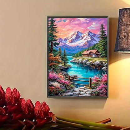 Lophomie Diamond Art Kits for Adults, 5D Landscape Diamond Painting Kits - Image 4