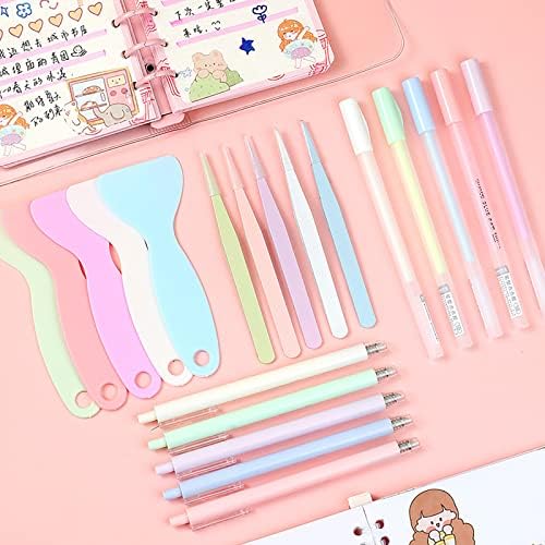 Doraking Scrapbooking Tools with Glue Tweezer Shovel Cutter Pen - Image 5
