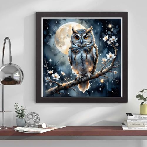 Diamond Art Kits for Adults, Owl Diamond Art Painting Kits for Adults - Image 2
