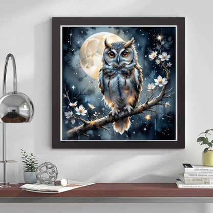 Diamond Art Kits for Adults, Owl Diamond Art Painting Kits for Adults - Image 2