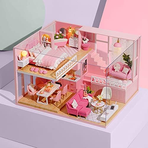 DIY Miniature Dollhouse Kit with Furniture Plus Dust Proof & Music Movement - Image 2