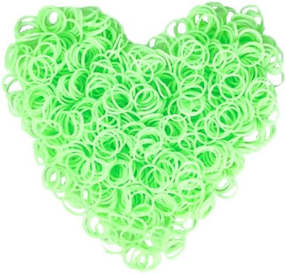 Loom Rubber Band Refill, Macaroon Green 900 Pcs. by Yowamho