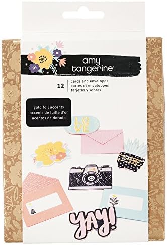 Amy Tan Card Kit Embellishments, Multicolor by AmericanCrafts