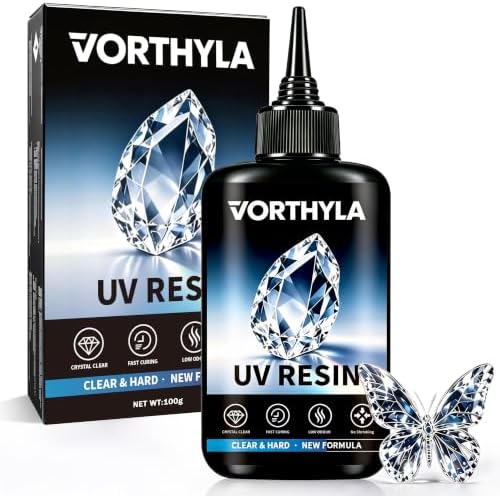Clear UV Resin Kit for Jewelry Making, Fast Curing Hard Type by Unknown