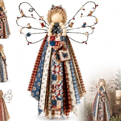 JMHKKUJ Angel Fabric Hanging DIY Kit, Macrame Wall Weaving Craft by Unknown