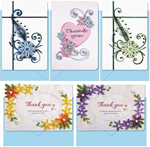 JUYA Quilling Greeting Card Making Kit Mega Pack 10 Different Kits - Image 3