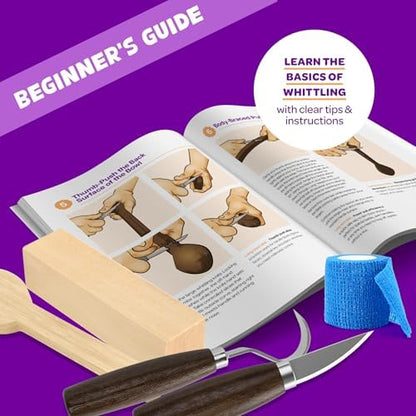 Wood Whittling Kit - Wood Carving Tools - Crafts for Adults - Easter Unique Gifts - Teen Boy Gifts - Birthday Gift Ideas for Women - Hobbies DIY Kits for Adults, Boys, Girls, Women, & Men - Image 5