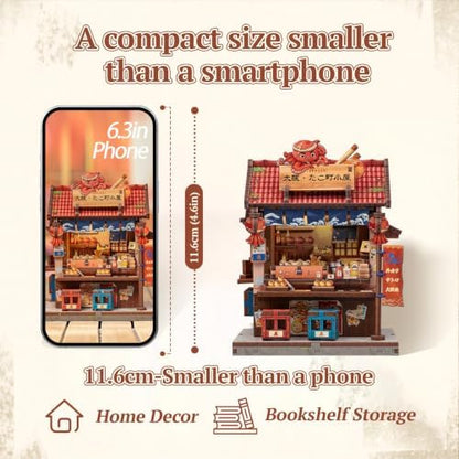 CUTEBEE 3D Wooden Puzzle DIY Miniature House Kit, Craft Gift - Image 3