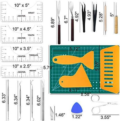 NEOACT 30 PCS Weeding Tools for Vinyl, Precision Craft Tools Set - Image 2