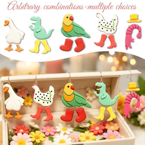 ORIGACH 24 Pcs Fun Animals Polymer Clay Cutters Set - Image 4