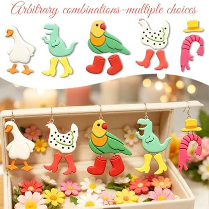 ORIGACH 24 Pcs Fun Animals Polymer Clay Cutters Set - Image 4