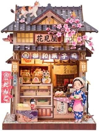 TOYQI Mini House Kit, DIY Miniature Dollhouse Book Nook for Adult by TOYQI