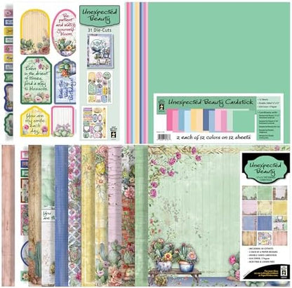 Paper Wishes – Unexpected Beauty Kit for Card Making & Scrapbooking, Also for Gifts and All Your DIY Crafting, Art & Creative Projects - Inspiration at Your Fingertips – Made in USA by PaperWishes