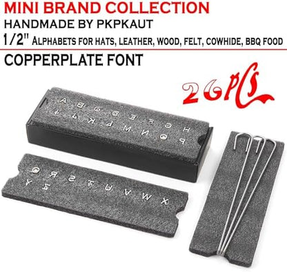 26Pcs 1/2" Custom Branding Iron for Wood, Leather Branding Stamp - Image 2