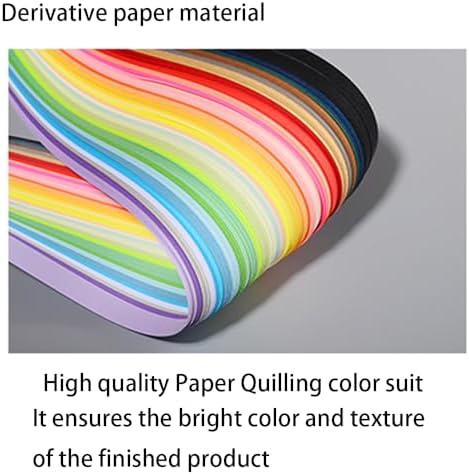 Firework Paper Quilling Kit Paper Quilling Adult Craft Great for DIY Craft Workshop, Home Decoration,Birthday Gift,Adult Friend interaction.It's Suitable for Adult and Craftsmen.Creative Stress Reliee - Image 2