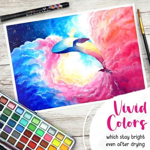 100 Watercolor Paint Set for Adults, Beginners - Travel Art Painting Kit - Image 4