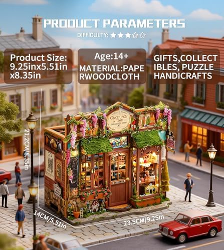Spilay DIY Miniature House Kit for Adults, Miniature Dollhouse Kit - Image 2