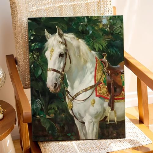 XTCIXAL Paint by Numbers Kit for Adults, Horse - 16X20 Inch - Image 2