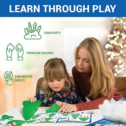 Craftorama Sewing Kit for Kids, Fun and Educational Christmas Craft Set for Boys and Girls Age 7-12, Sew Your Own Felt Christmas Set Craft Kit for Beginners, 165 Piece Set - Image 3