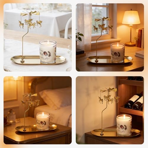 Scented Candle Making Kit with Wax Melting Pot and Candle Spinning Holder - Image 5