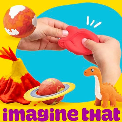 Play-Doh Air Dry Clay, 5 oz. Red Clay Bag, Arts & Crafts, Art Supplies, Arts and Crafts for Adults and Kids, Craft Supplies, Clay Tools and Kit, Modeling Clay for Kids, Air Dry Clay Kit - Image 6