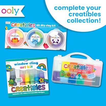 Ooly Creatibles Air Dry Clay for Kids, Includes 3 Reusable Cases, 12 Colors - Image 6