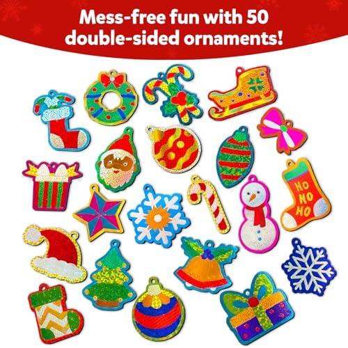 Skillmatics Foil Fun Christmas Ornaments, Foil Art, Gifts for Boys & Girls - Image 6