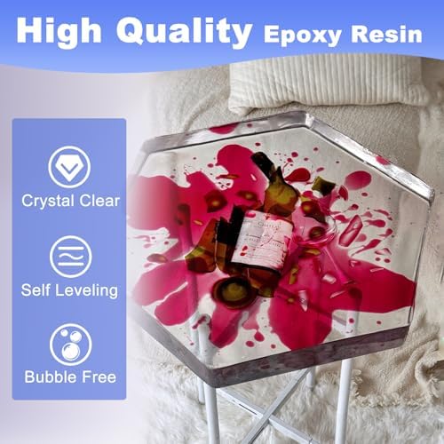 4 Gallon Crystal Clear Epoxy Resin with Pumps - Image 3