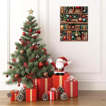 ICYANART Christmas Paint by Numbers Kit for Adults Beginner 16x20Inch - Image 3