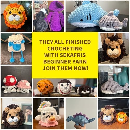 Beginner Yarn for Crocheting Cotton Crochet Yarn #4 A10 - Image 6