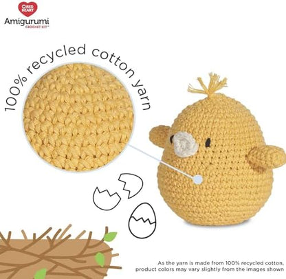 Red Heart Amigurumi Colin The Chick Kit - Image 4
