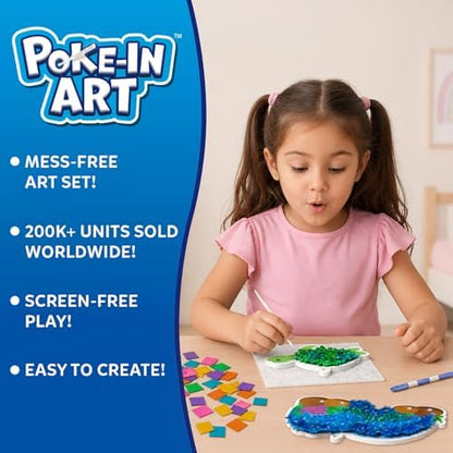 Skillmatics Poke-in Art – Underwater Animals, Wood Craft Kit, Gift for Kids - Image 2