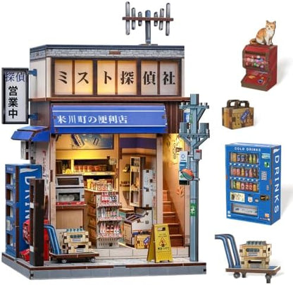 CUTEBEE Book Nook Kit DIY Miniature House Japanese Convenience Store by CUTEBEE