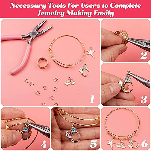 Sofier Bracelet Making Kit DIY Jewelry Supplies 542pcs for Teen Girls Women - Image 6