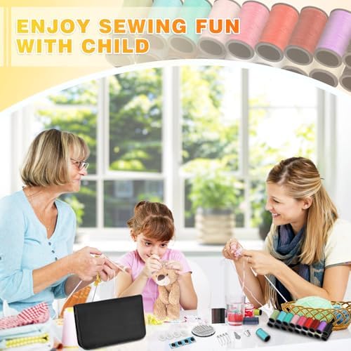 KEYHOT Sewing Kit for Adults, Needle and Thread Kit, Travel Size 87 Pcs - Image 5