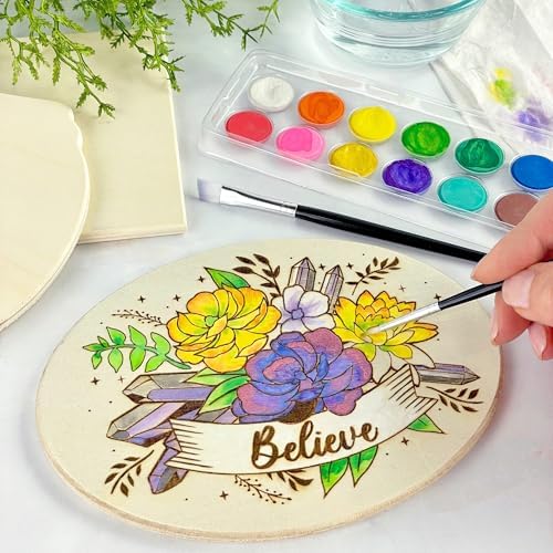 ArtSkills Wood Burning Kit for Beginners - 48 Piece Woodburning Gift Set - Image 6