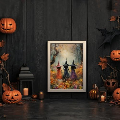 hkejoi Fall Paint by Numbers Kit for Adults, 16x20 in - Image 3