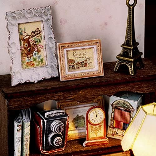 CUTEROOM DIY Doll Room Miniature Furniture Wooden House Kit-Elegant Studio - Image 6