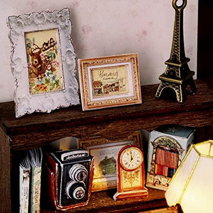 CUTEROOM DIY Doll Room Miniature Furniture Wooden House Kit-Elegant Studio - Image 6