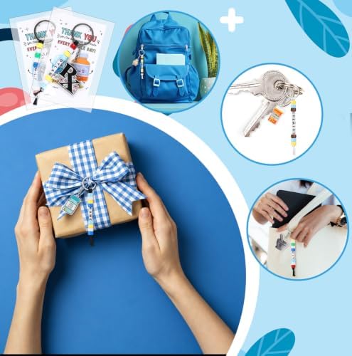 Suncalla 996 Pcs 24 Set Pharmacy Keychain Making Kit DIY Charm Crafts Bulk - Image 4