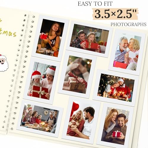 Scrapbook Photo Album 10"x10" 50 Sheets 100 Pages Hardcover Kraft Paper - Image 4