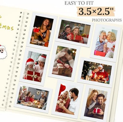 Scrapbook Photo Album 10"x10" 50 Sheets 100 Pages Hardcover Kraft Paper - Image 4