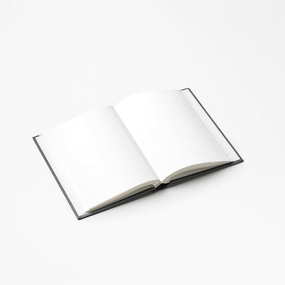 Printworks Photo Book – Every Picture Tells a Story – Expandable Hardcover Album with 80 Pages – Fits 160 Horizontal 11x15 cm Photos – Stylish Bookshelf – Dark Grey Cloth Cover