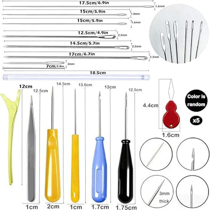 18PCS Candle Punch Tool Professional Candle Wick Needle for Silicone Molds and Candles,Hook Punch Needle Wick for Molds,Candle Making Supplies for Beginner - Image 3