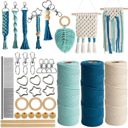 Ewparts Art Craft Macrame Kits for Adult Beginner with Instruction Book by Ewparts