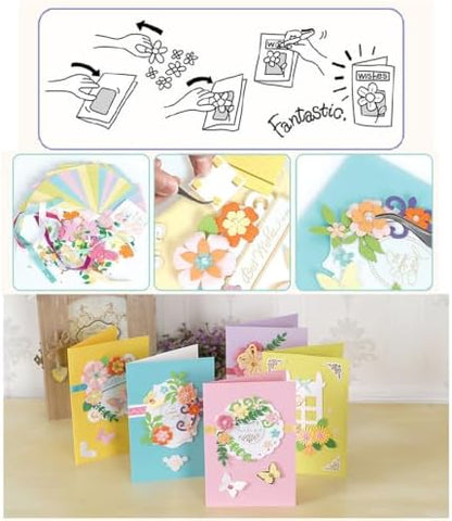 Huralona Greeting Card Making Supplies Envelope Kit Gift Anniversary Craft - Image 3