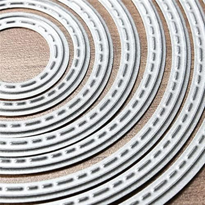Big Round Cutting Dies Handmade DIY Paper Cards Album Decoration Stencils Template Embossing for Card Scrapbooking Craft Circle - Image 6