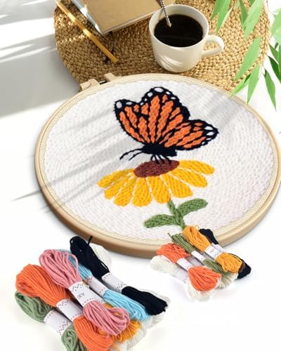 TINDTOP Punch Needle Kits, DIY Punch Embroidery Kits for Adults - Image 7