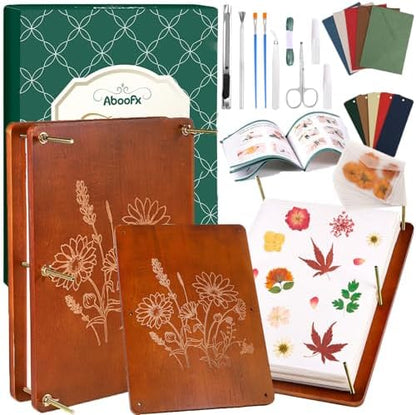 Aboofx Flower Press Kit, 15.7" x 11.8" 6 Layers Flower Pressing Kit by Aboofx