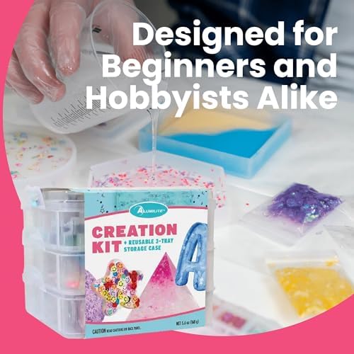 Alumilite Creation Kit 84-Piece Resin Craft Kit for Beginners - Image 6